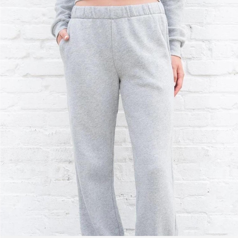 Brandy John Galt Light Gray Rosa Sweatpants